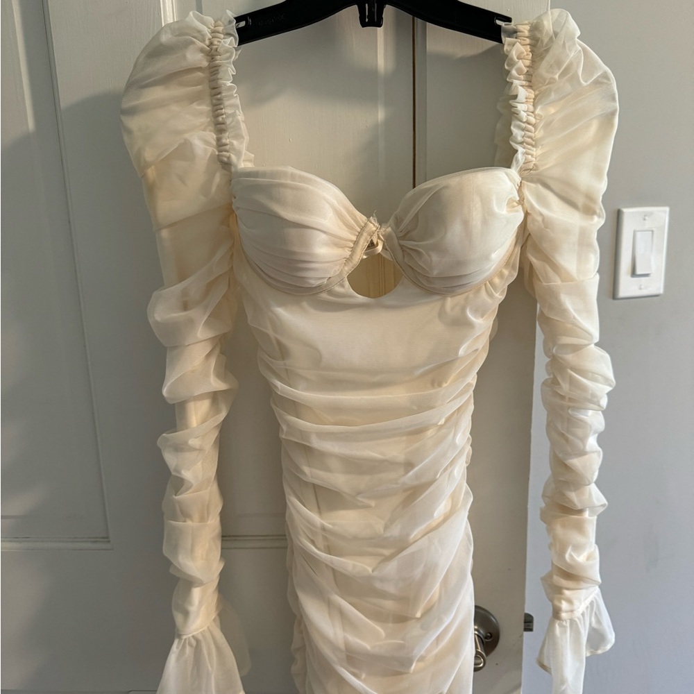 Oh polly white dress Size 0